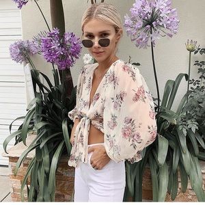 Loveshackfancy Domino top size small